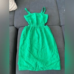 ZARA kids green dress NEW